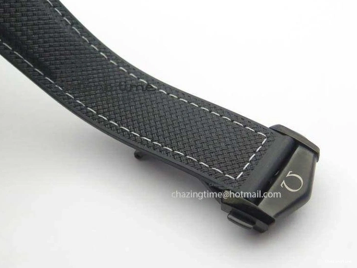 0502 Planet Ocean 45mm Real Ceramic BP-Maker Best Edition Black Dial On Nylon Rubber Strap A TopPick 8185
